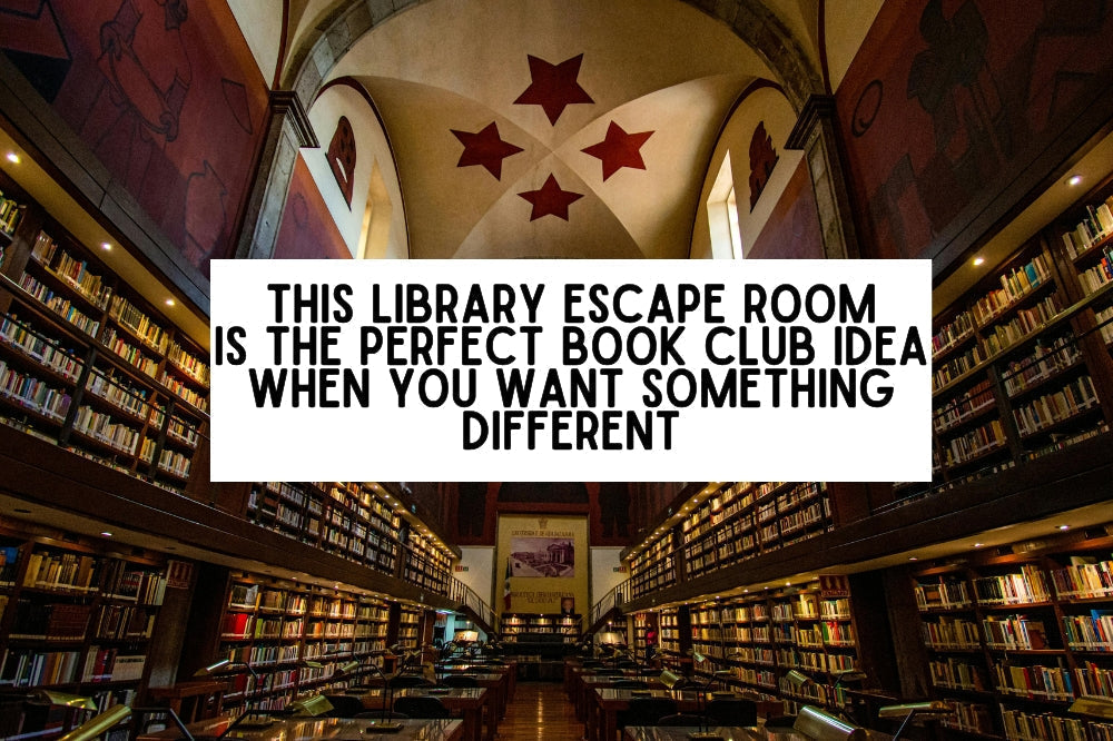Library Escape Room: A Fun Book Club Activity When You Want Something Different