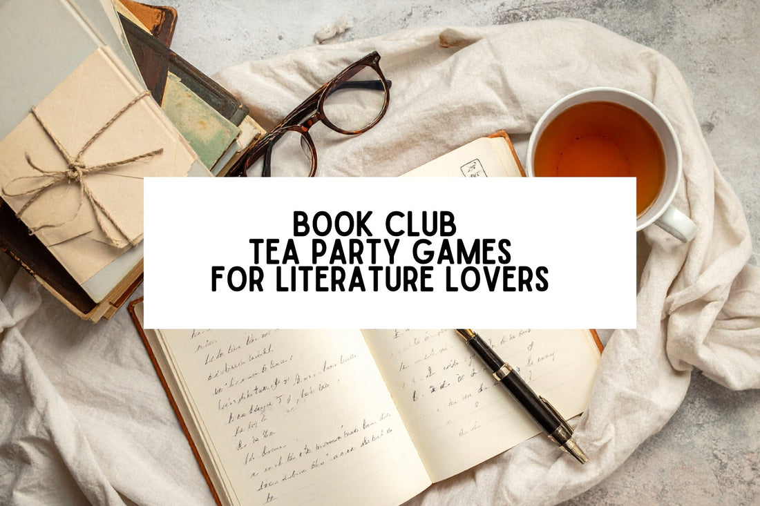 Book Club Tea Party Games for Avid Readers and Literature Lovers