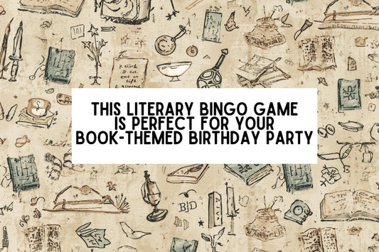 Hosting A Book-Themed Birthday Party? Try Book BINGO!