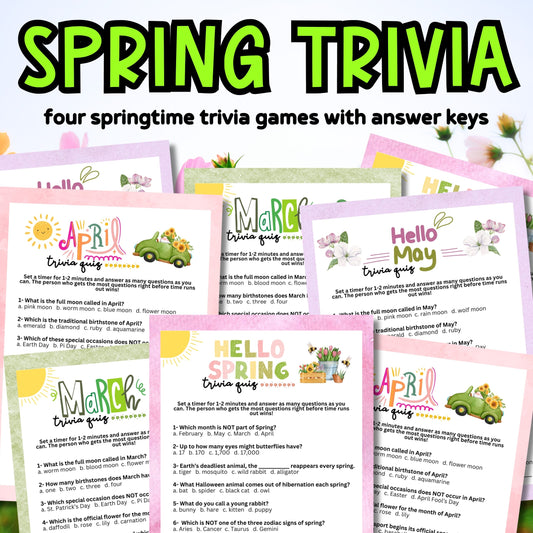 Spring Trivia Bundle