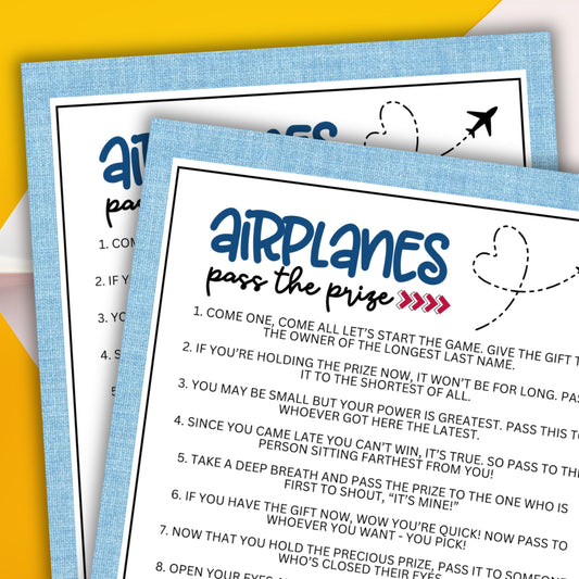 Airplanes Pass the Prize