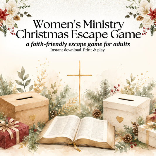 Womens Ministry Christmas Escape Game
