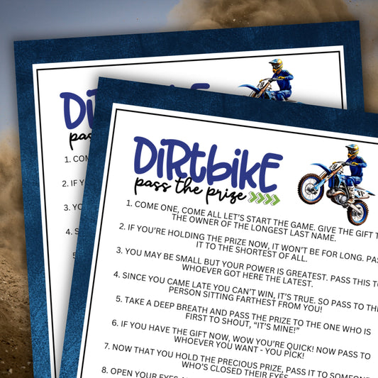 Dirtbike Pass the Prize