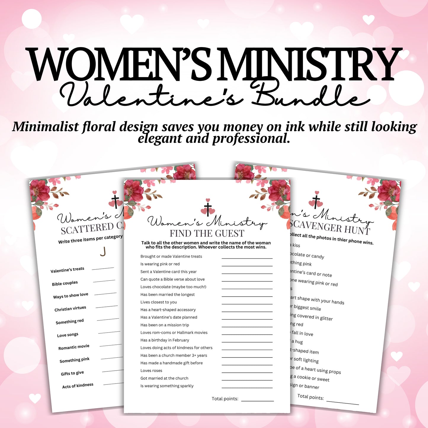 Women's Ministry Valentine's Games Bundle