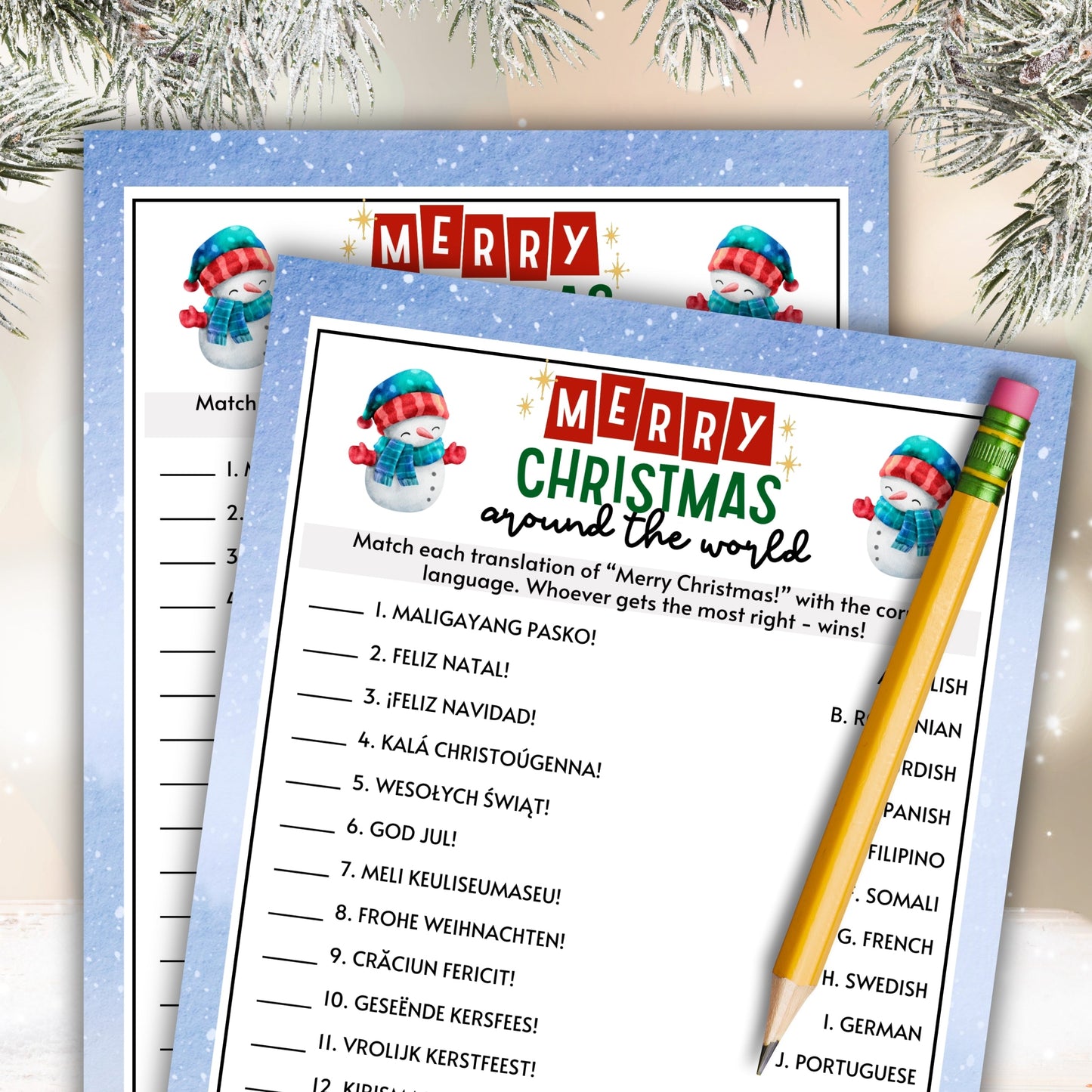 Christmas Around The World