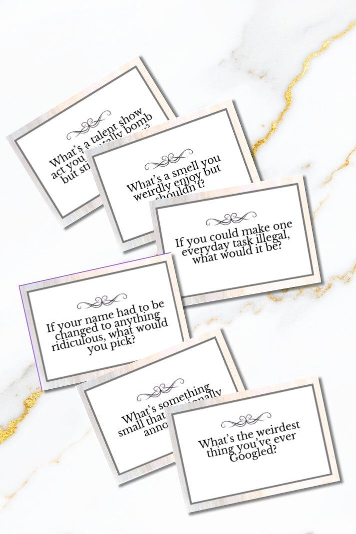 208 Conversation Starter Cards