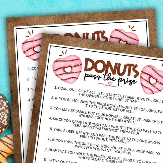 Donuts Pass the Prize