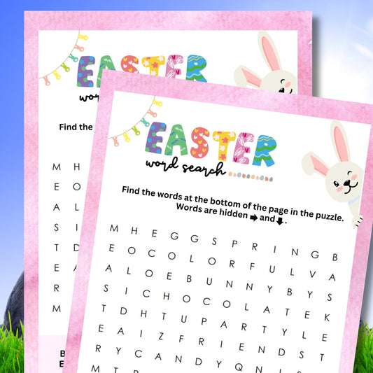 Easter Easy Word Search