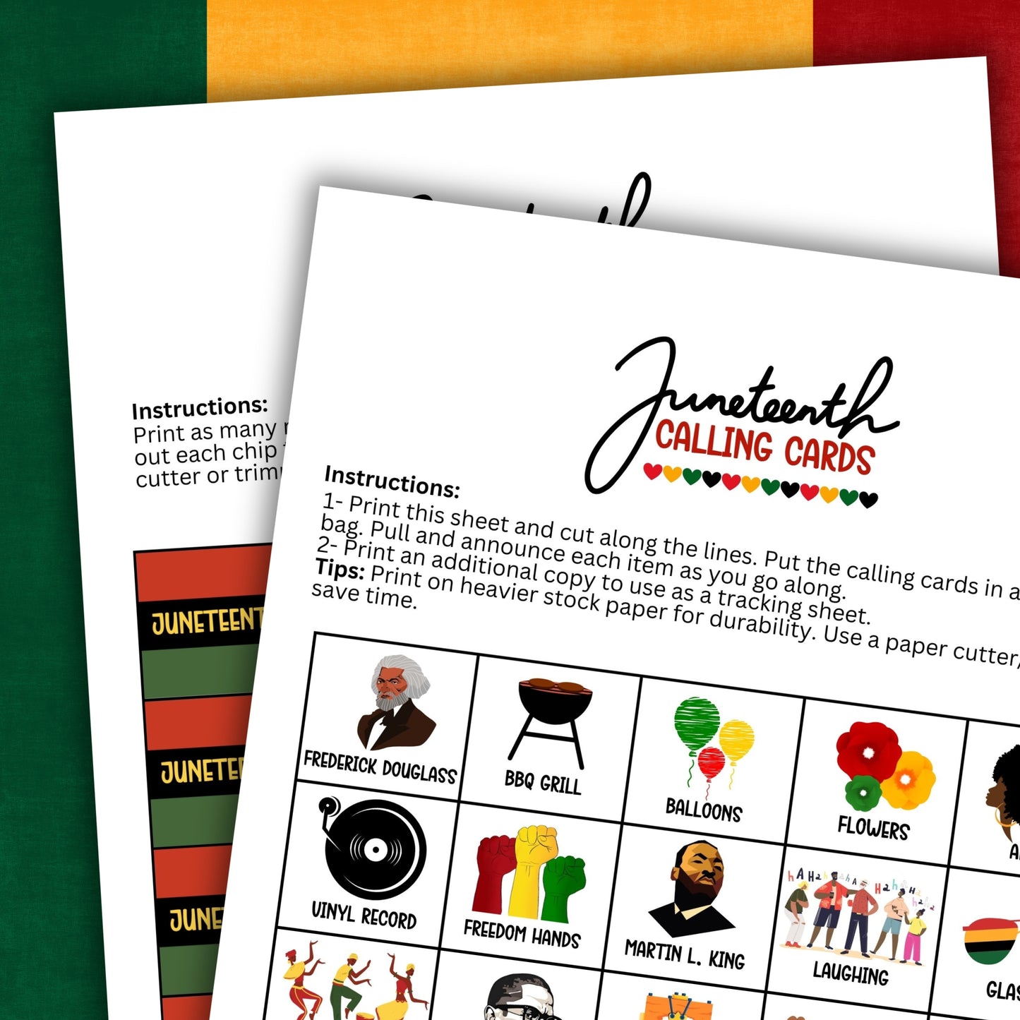 Juneteenth BINGO