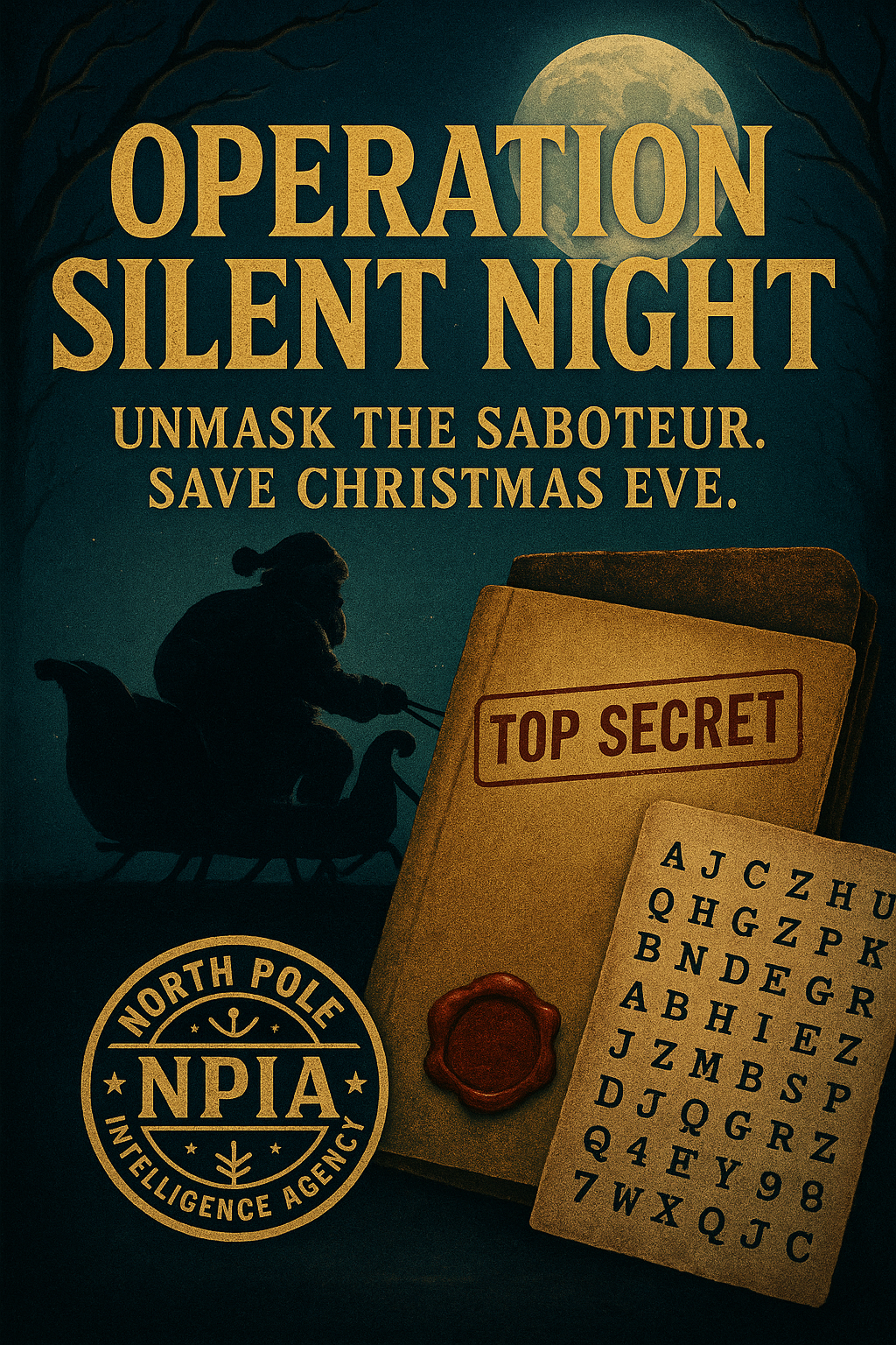 Operation Silent Night - Christmas Escape Room for Adults