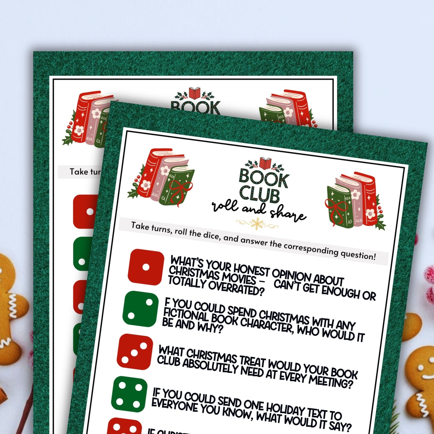 Book Club Christmas Roll & Share
