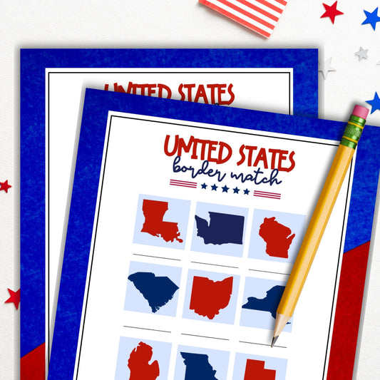 US State Picture Match Trivia